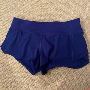 Lululemon royal blue shorts